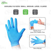 Tattoo Cleaning Cooking Mechanic Exam Gloves  stretchable durability and puncture resistance  Small  Restaurant  professional gloves  Nitrile Gloves  Mechanic Gloves  Latex Free Gloves  Janitorial Supplies  janitorial  Heavy Duty  Gloves  Glove  dispenser box  Cleaning Gloves  Cleaning & Janitorial Supplies  Chemical Resistance  Blue Powder Rubber Latex Protein Free Large