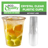 20oz Disposable Pet Clear Plastic Smoothie Cups