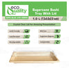 Compostable Container Natural Sugarcane Sushi Trays with lids