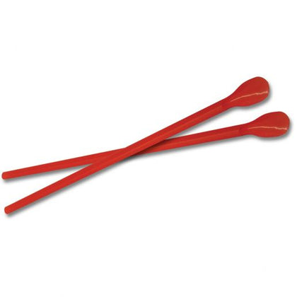 Snow Cone Spoon Straws Red 200 Per Pack