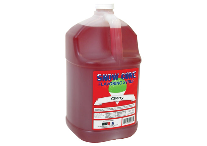 Shaved Ice Snow Cone Syrup 1/2/3/4 Gallon Cherry