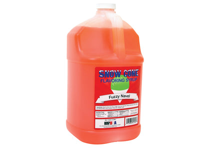 Shaved Ice Snow Cone Syrup 1/2/3/4 Gallon Fuzzy Navel