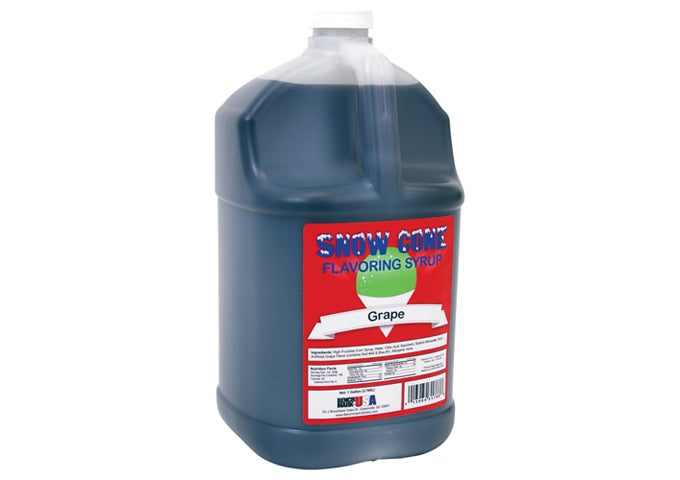 Shaved Ice Snow Cone Syrup 1/2/3/4 Gallon Grape