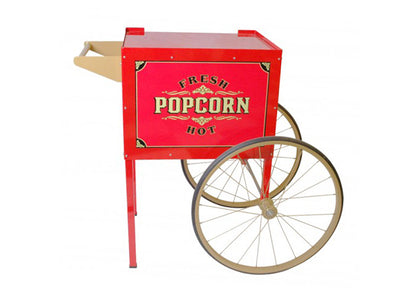 Cart/Trolley for Street Vendor Popcorn Machine, Snow Bank Snow Cone Machine, Zephyr Cotton Candy Machine