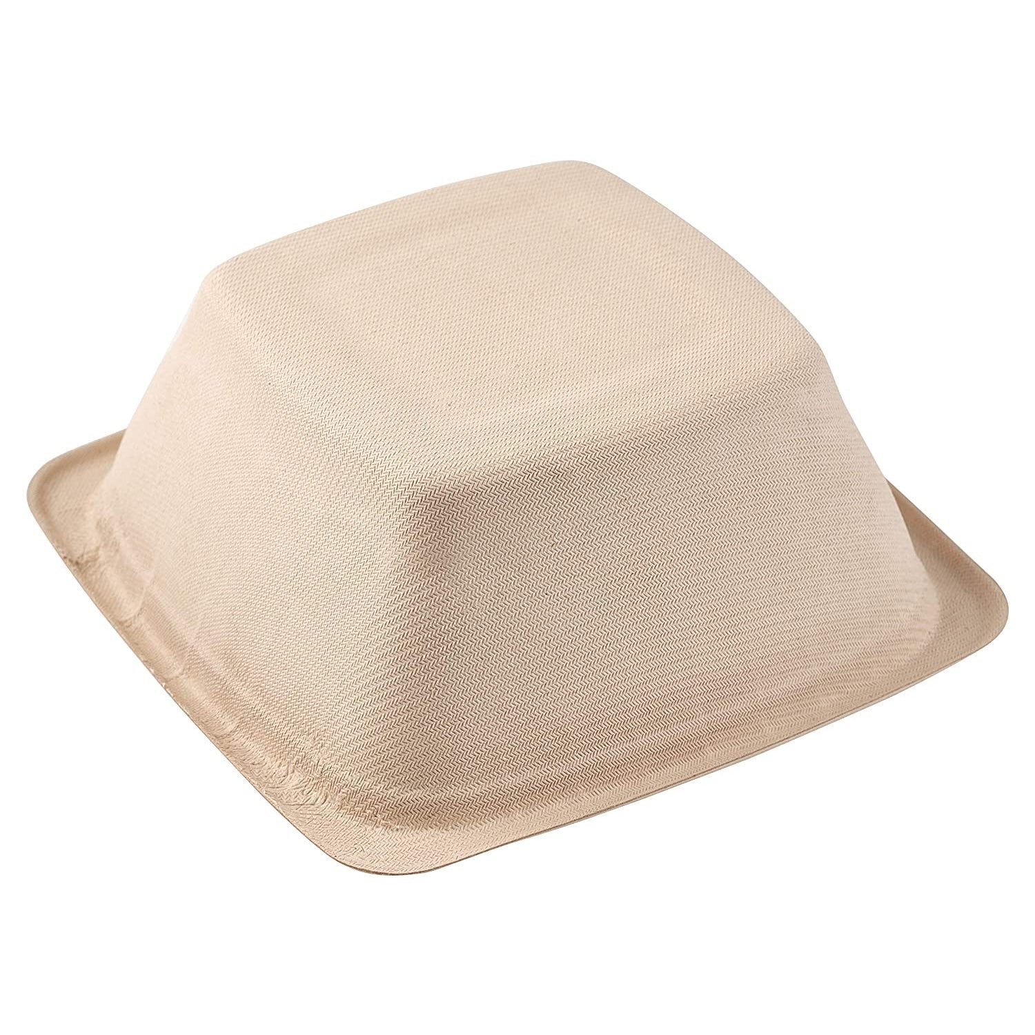 42oz Eco Friendly Disposable Square Bowls Compostable Container with Dome Lids