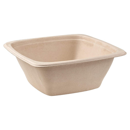 Eco Friendly Disposable Square Bowls Compostable Container with Dome Lids