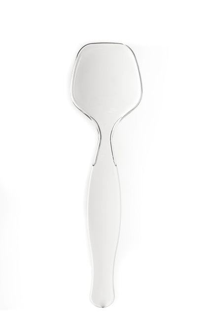 Disposable Plastic Clear Serving Spoons | Heavy Duty | Large 8.5