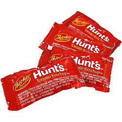 Hunt’s Tomato Ketchup Packets 2000/Case 9 Grams Per Packet