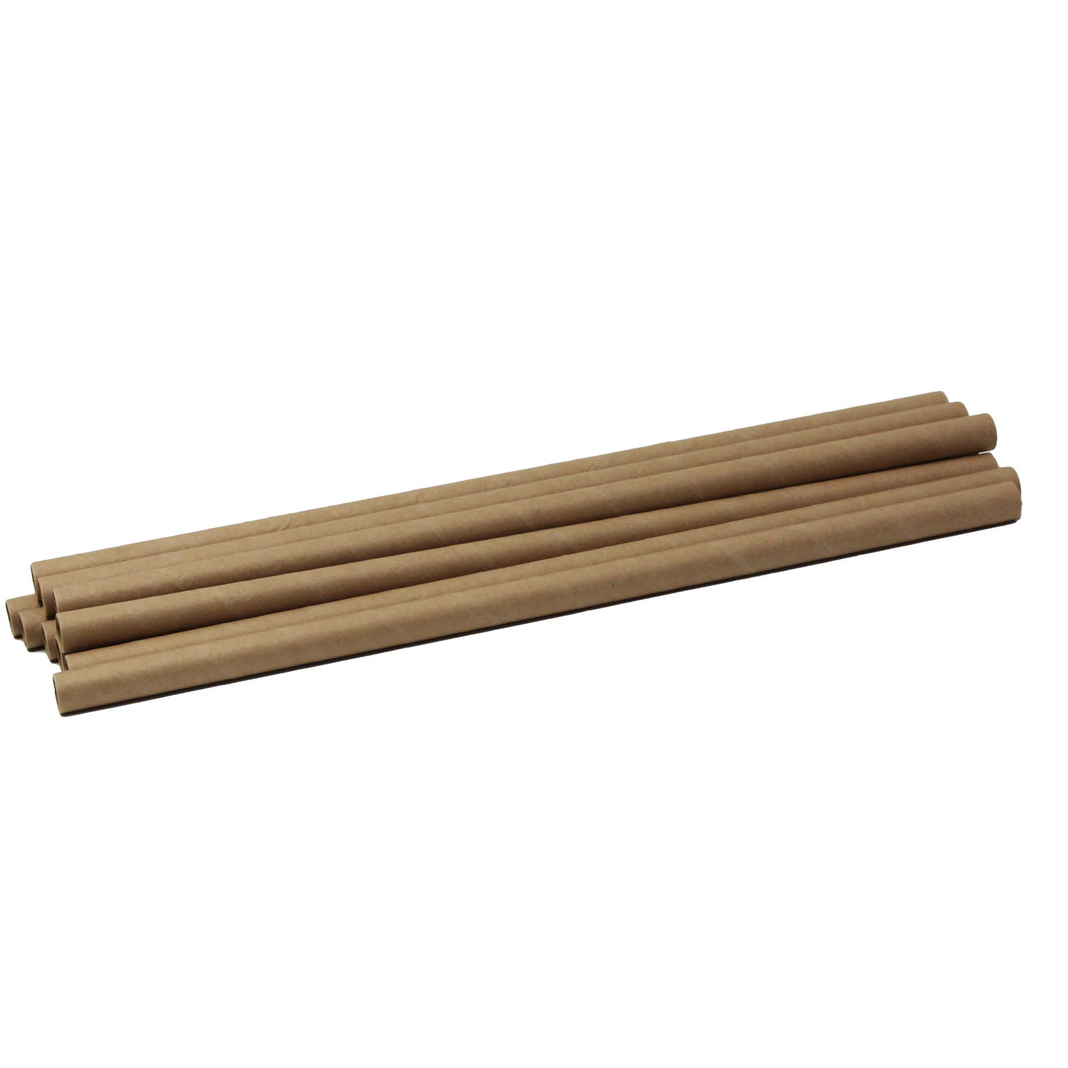 Wrapped Kraft Paper Smoothie Straws 0.3 Inch Wide, Biodegradable Brown Jumbo Durable Drinking Straws, Smoothies, Bubble Tea, Boba, Meal Prep, Shakes