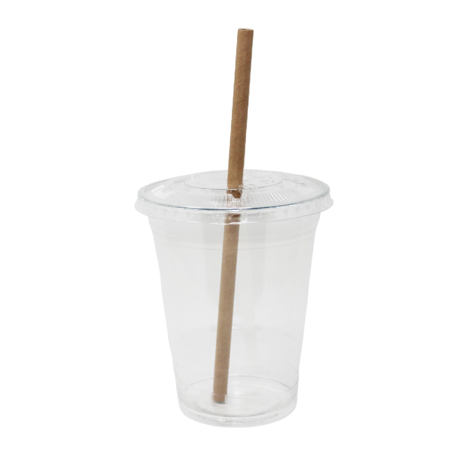 Wrapped Kraft Paper Smoothie Straws 0.3 Inch Wide, Biodegradable Brown Jumbo Durable Drinking Straws, Smoothies, Bubble Tea, Boba, Meal Prep, Shakes