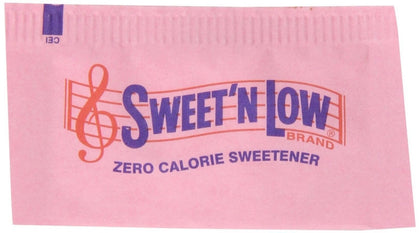 SWEET'N LOW Zero Calorie Sweetener 2000 Packets/Case 1 Gram Per Packet Sugar Substitute