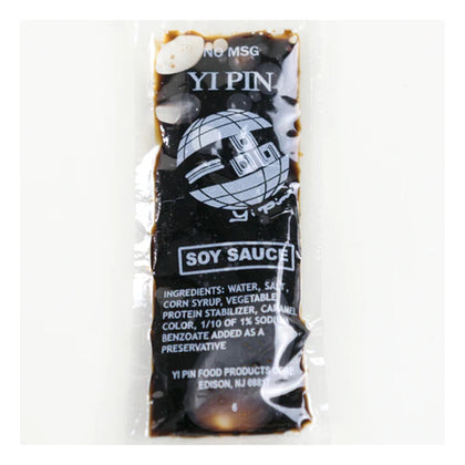 Yi Pin Chinese Soy Sauce Take Out Delivery Packets 8 Grams Per Packet No MSG Gluten Free